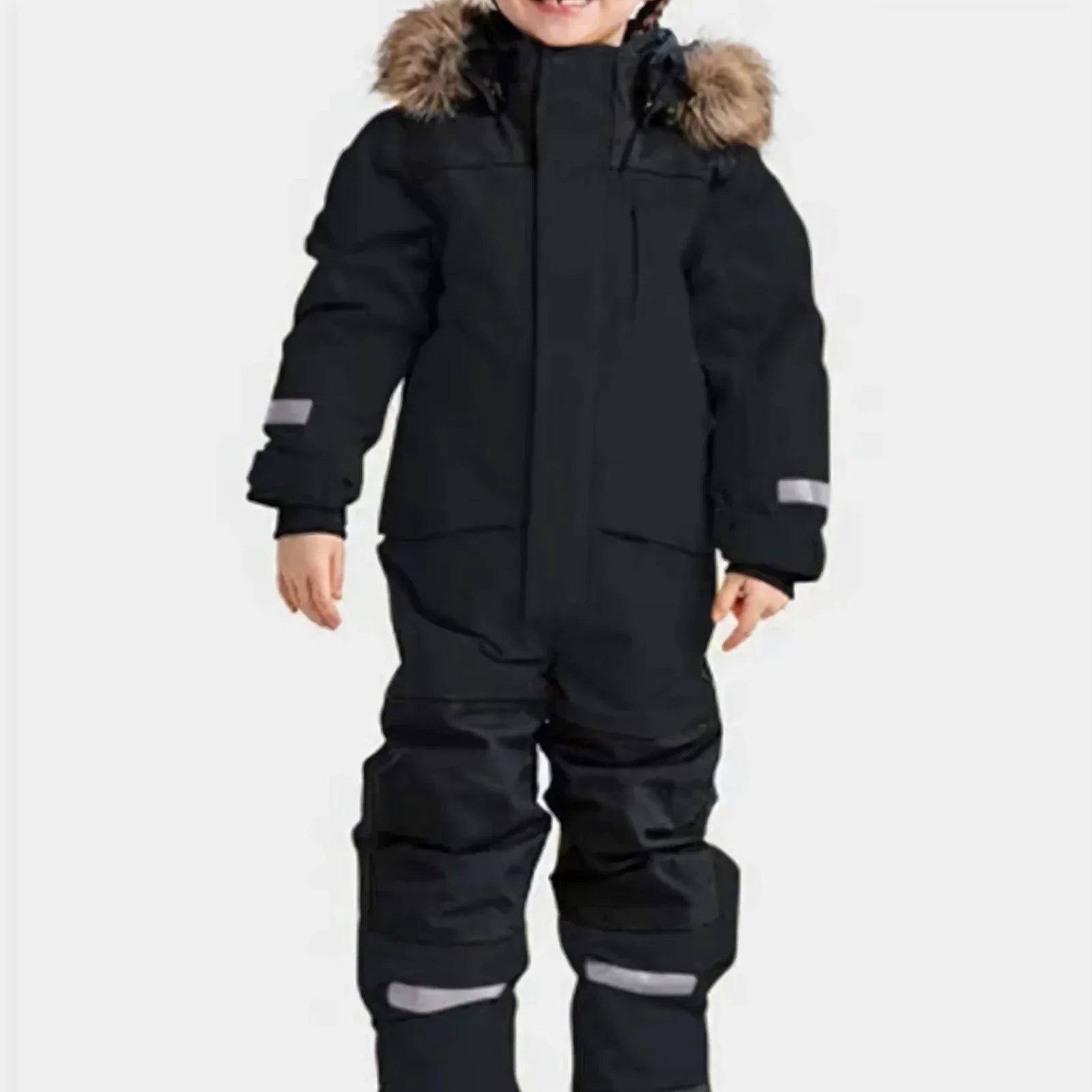 Kids Ski Jumpsuit Windproof Warm Winter Snow Gear Outdoor Wear - ToylandEU