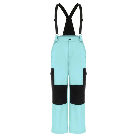  Kids Ski Overalls Water Resistant Snowsuit With Pockets -  ToylandEU™