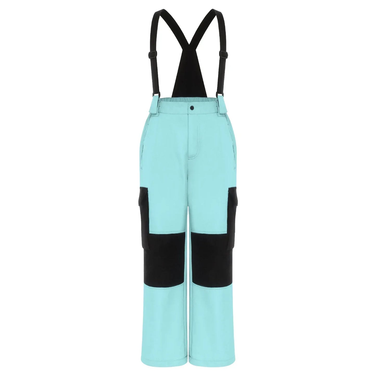 Kids Ski Overalls Water Resistant Snowsuit With Pockets - ToylandEU