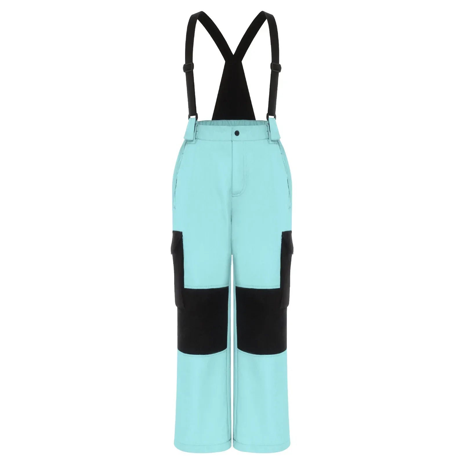 Kids Ski Overalls Water Resistant Snowsuit With Pockets - ToylandEU