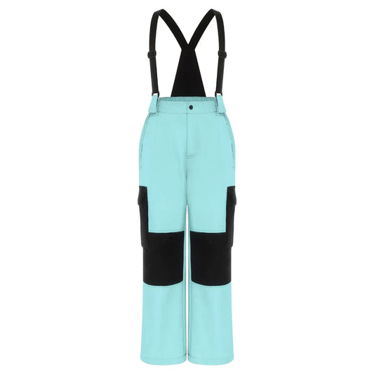 Kids Ski Overalls Water Resistant Snowsuit With Pockets - ToylandEU