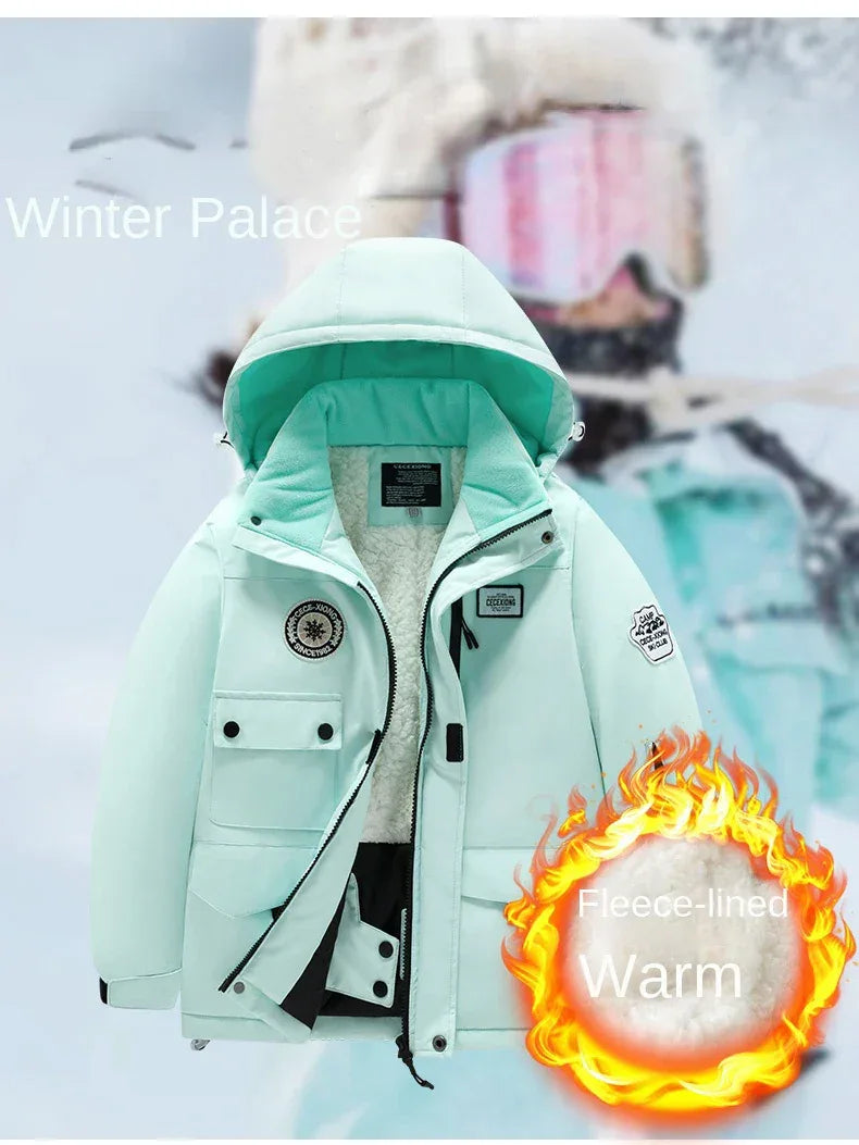 Kids Ski Pants Warm Waterproof Windproof For Winter - ToylandEU