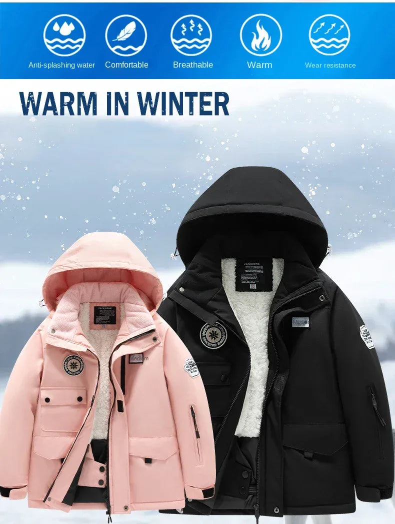 Kids Ski Pants Warm Waterproof Windproof For Winter - ToylandEU