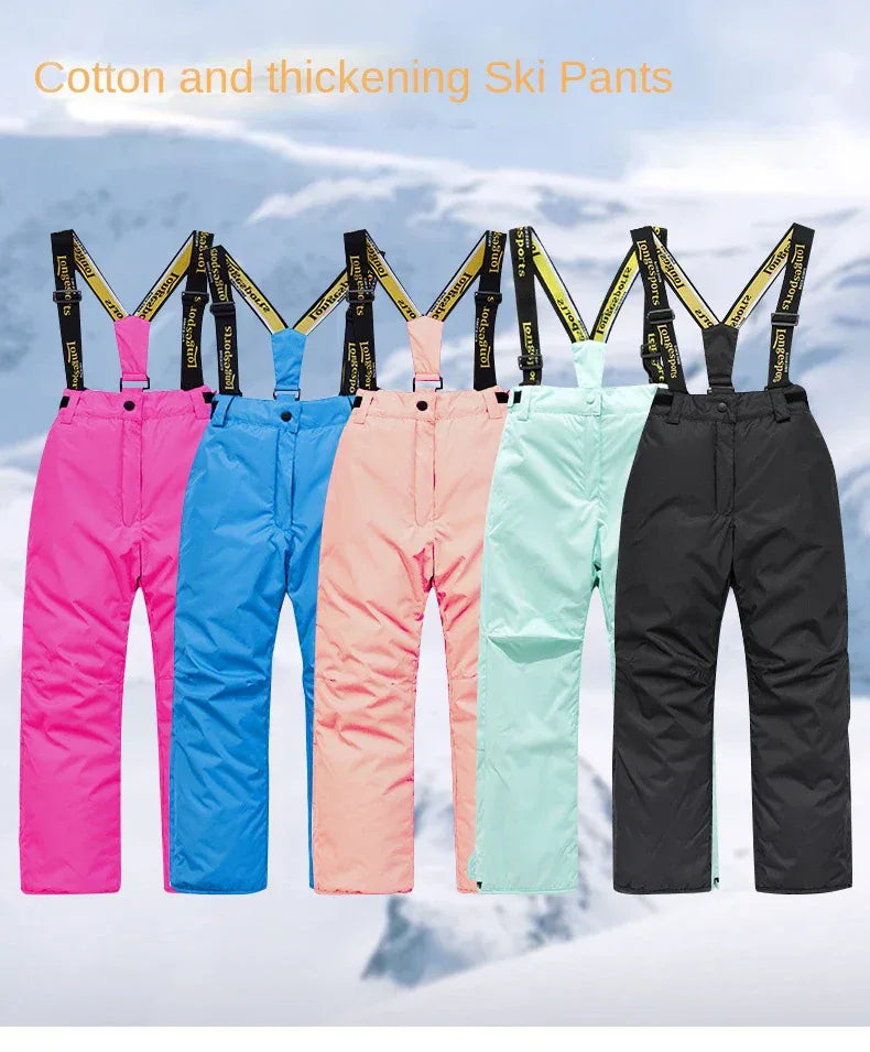 Kids Ski Pants Warm Waterproof Windproof For Winter - ToylandEU