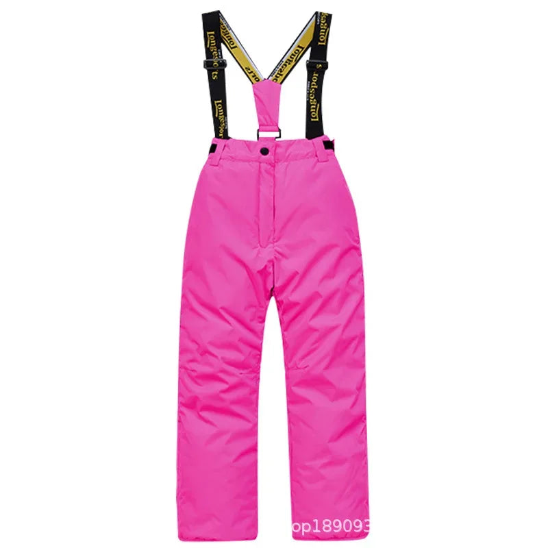 Kids Ski Pants Warm Waterproof Windproof For Winter - ToylandEU