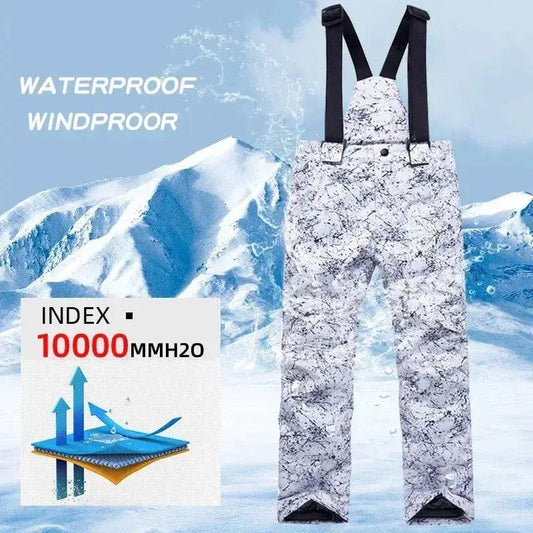  Kids Ski Pants Waterproof Snowboard Bibs Warm -  ToylandEU™