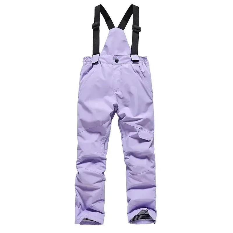  Kids Ski Pants Waterproof Snowboard Bibs Warm -  ToylandEU™