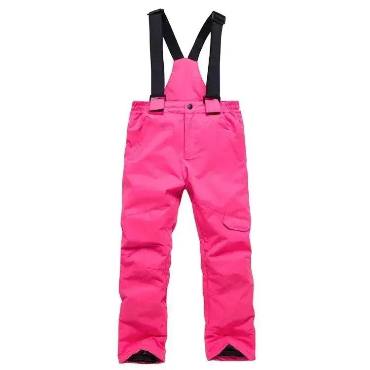  Kids Ski Pants Waterproof Snowboard Bibs Warm -  ToylandEU™