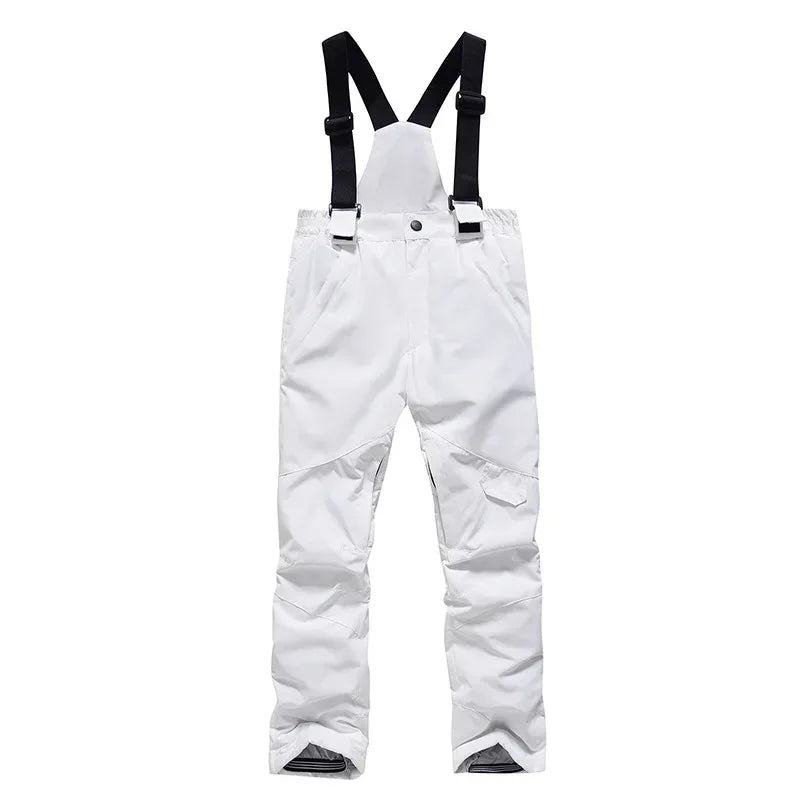 Kids Ski Pants Waterproof Warm Bibs For Winter Snowboarding - ToylandEU