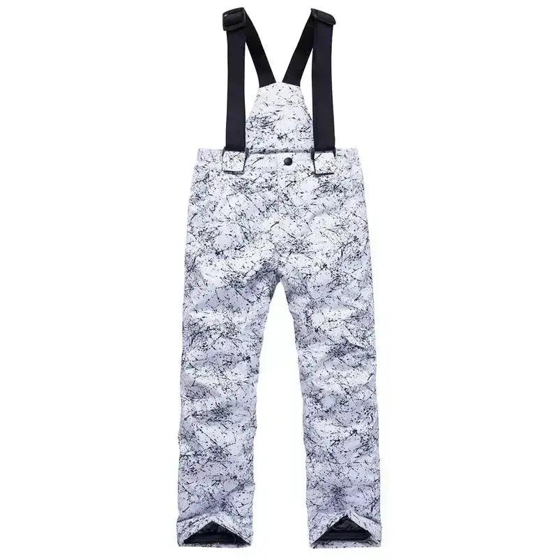  Kids Ski Pants Waterproof Warm Bibs Snowboarding -  ToylandEU™