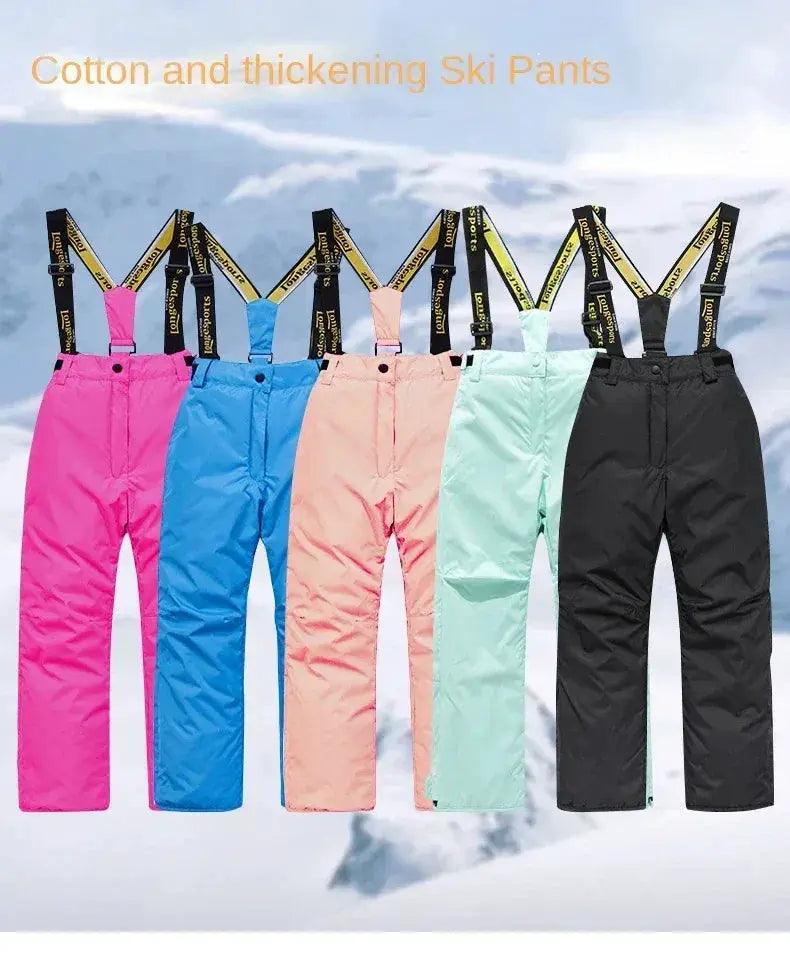  Kids Ski Pants Waterproof Warm Windproof Fleece Lined -  ToylandEU™