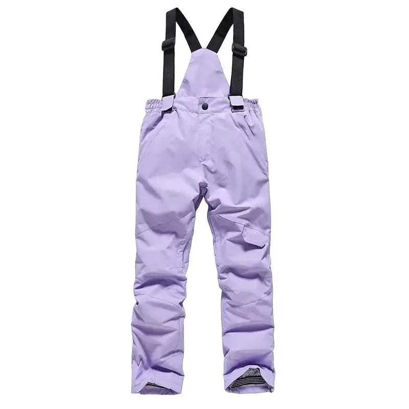 Kids Ski Pants Waterproof Windproof Snowboard Bibs Warm Breathable - ToylandEU