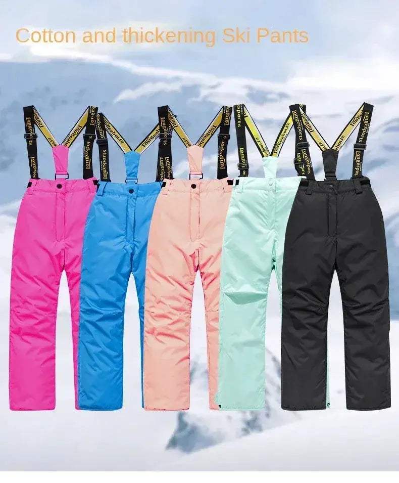 Kids Ski Pants Waterproof Windproof Warmth for Extreme Cold Weather - ToylandEU
