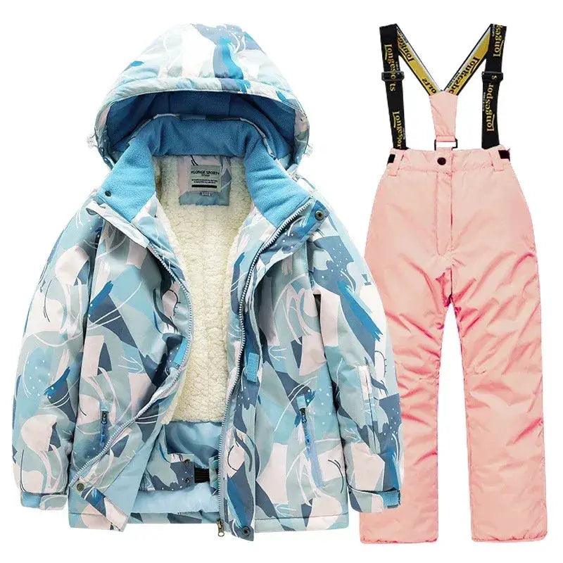  Kids Ski Suit All Weather Waterproof Snow Gear -  ToylandEU™