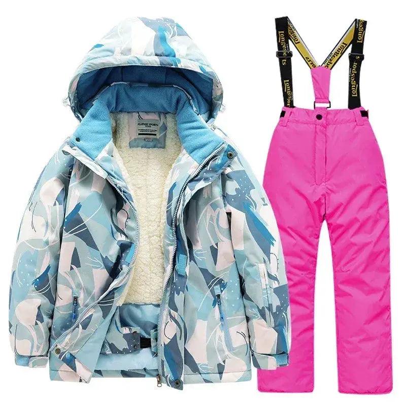  Kids Ski Suit All Weather Waterproof Snow Gear -  ToylandEU™