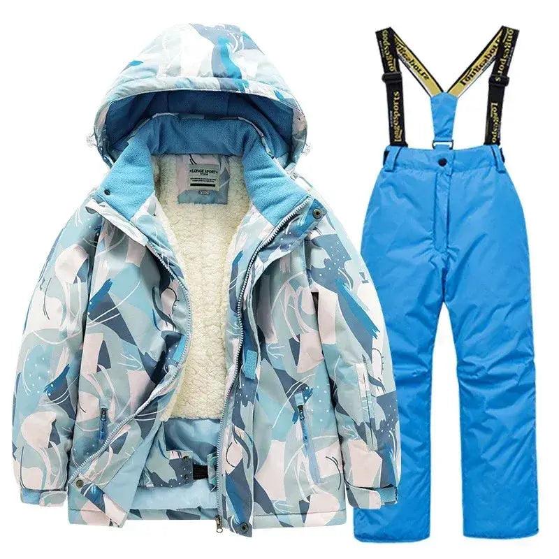  Kids Ski Suit All Weather Waterproof Snow Gear -  ToylandEU™