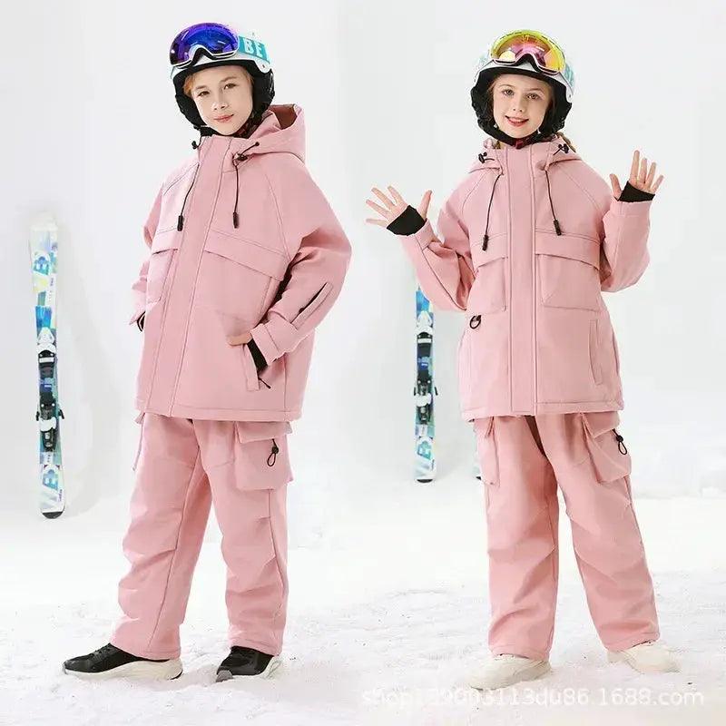  Kids Ski Suit Set Waterproof Insulated For Winter -  ToylandEU™