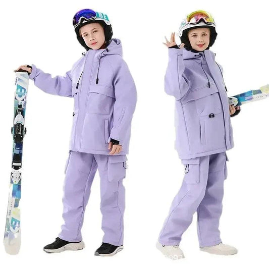  Kids Ski Suit Set Waterproof Insulated For Winter -  ToylandEU™