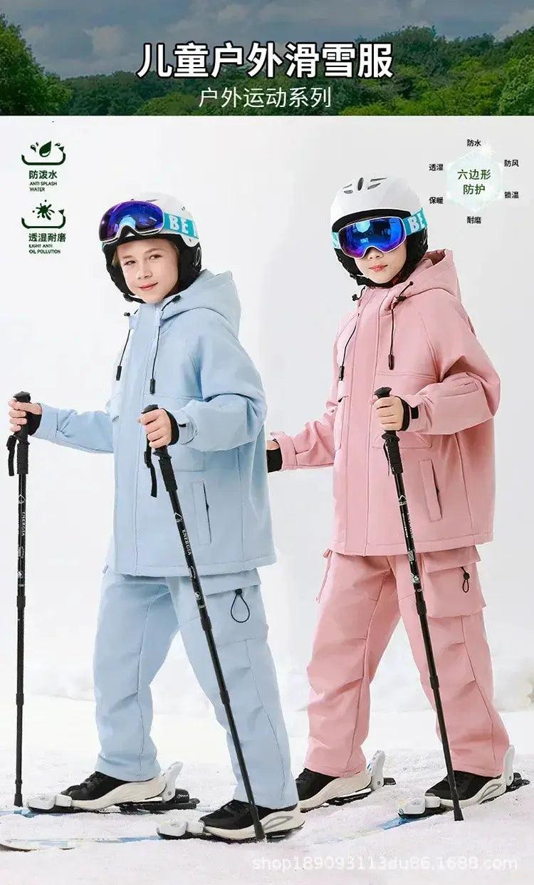  Kids Ski Suit Set Waterproof Insulated For Winter -  ToylandEU™