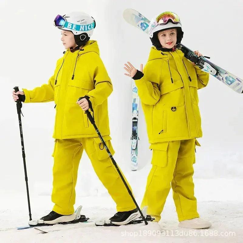  Kids Ski Suit Set Waterproof Insulated For Winter -  ToylandEU™
