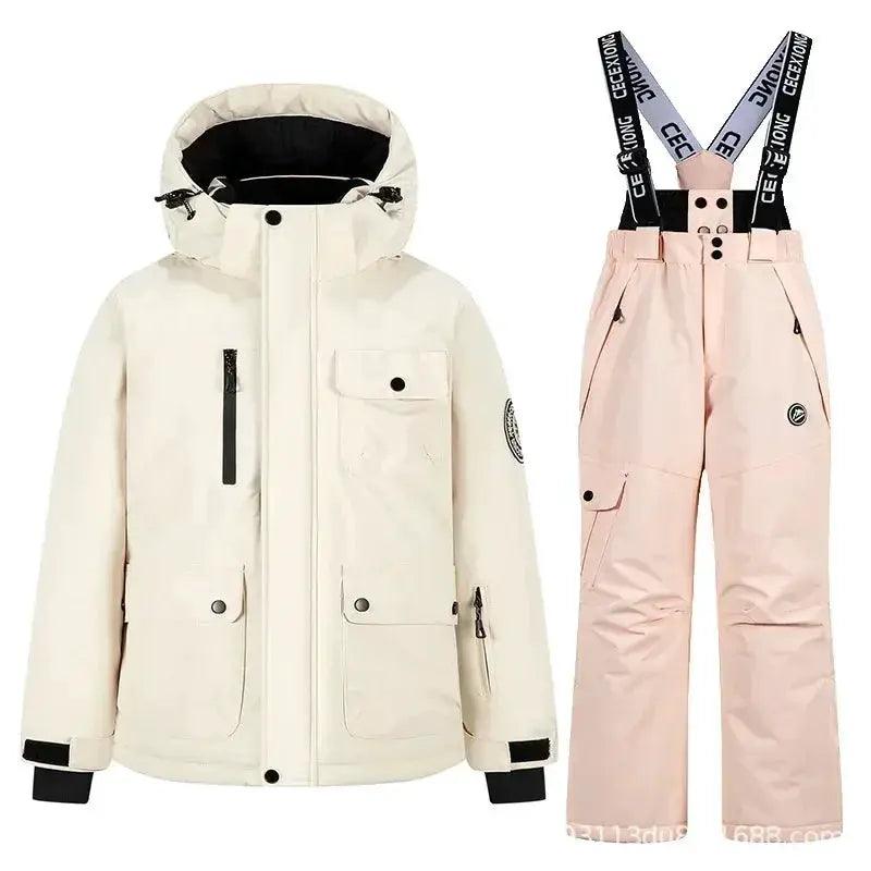  Kids Ski Suit Set Waterproof Warm Winter Snow Gear Pro -  ToylandEU™