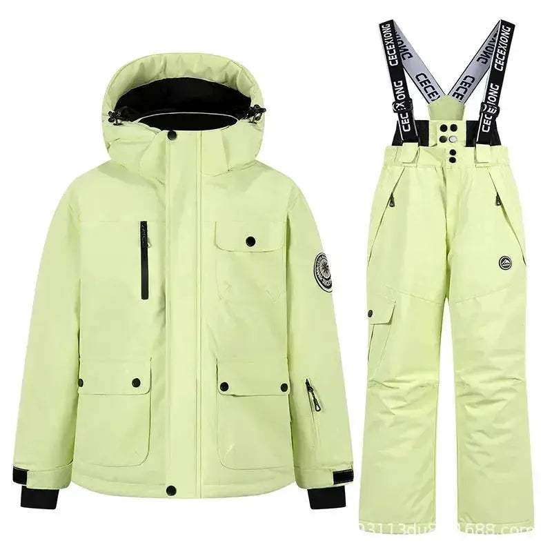 Kids Ski Suit Set Waterproof Warm Winter Snow Gear - ToylandEU