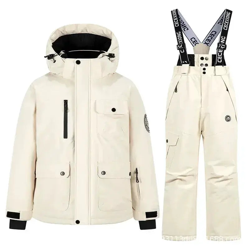 Kids Ski Suit Set Waterproof Warm Winter Snow Gear - ToylandEU