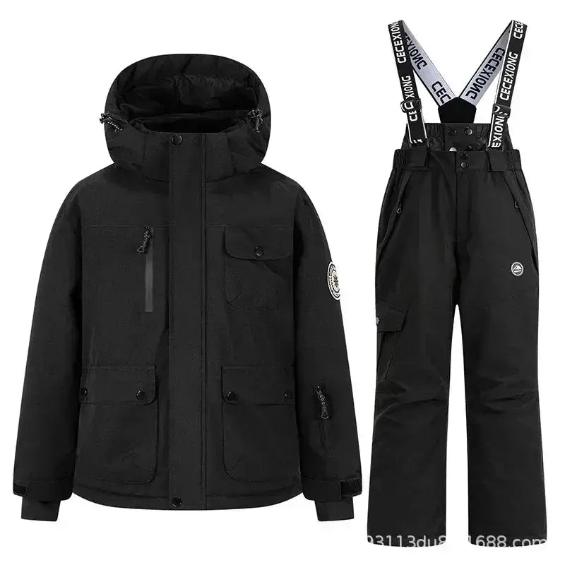 Kids Ski Suit Set Waterproof Warm Winter Snow Gear - ToylandEU