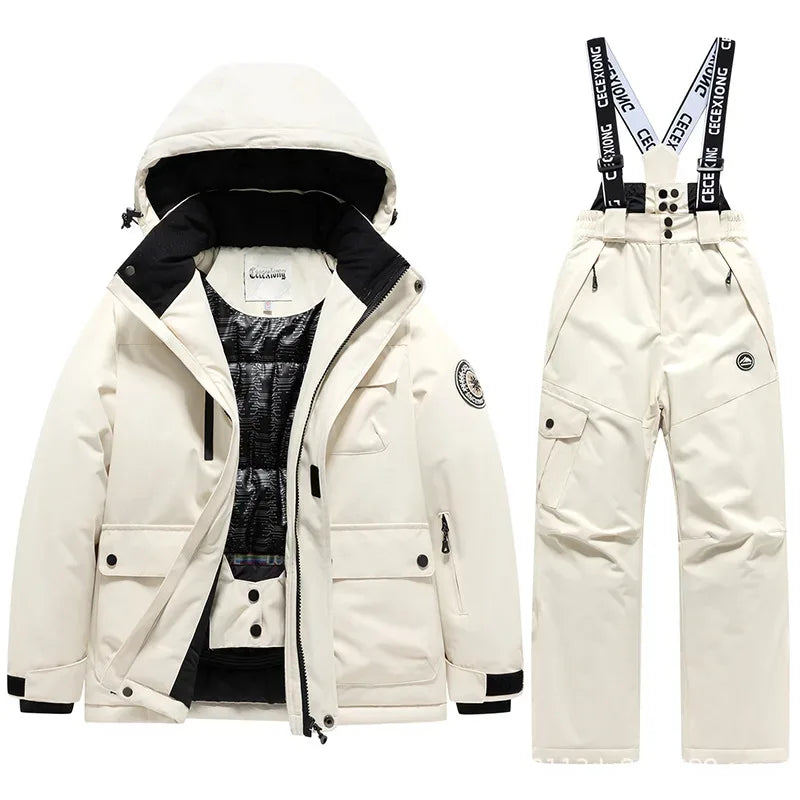Kids Ski Suit Set Winter Breathable Warm Durable Safe - ToylandEU
