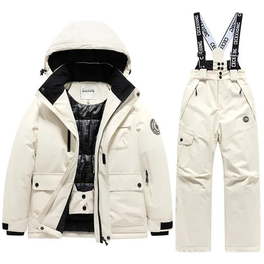 Kids Ski Suit Set Winter Breathable Warm Durable Safe - ToylandEU