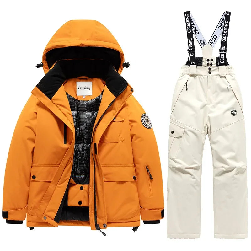 Kids Ski Suit Set Winter Breathable Warm Durable Safe - ToylandEU