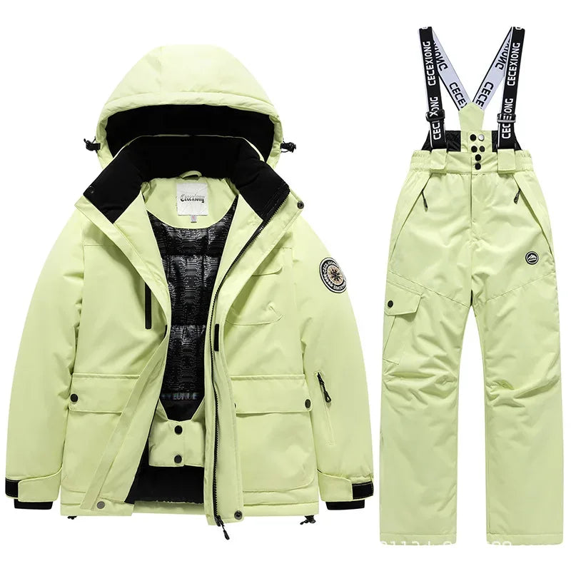 Kids Ski Suit Set Winter Breathable Warm Durable Safe - ToylandEU