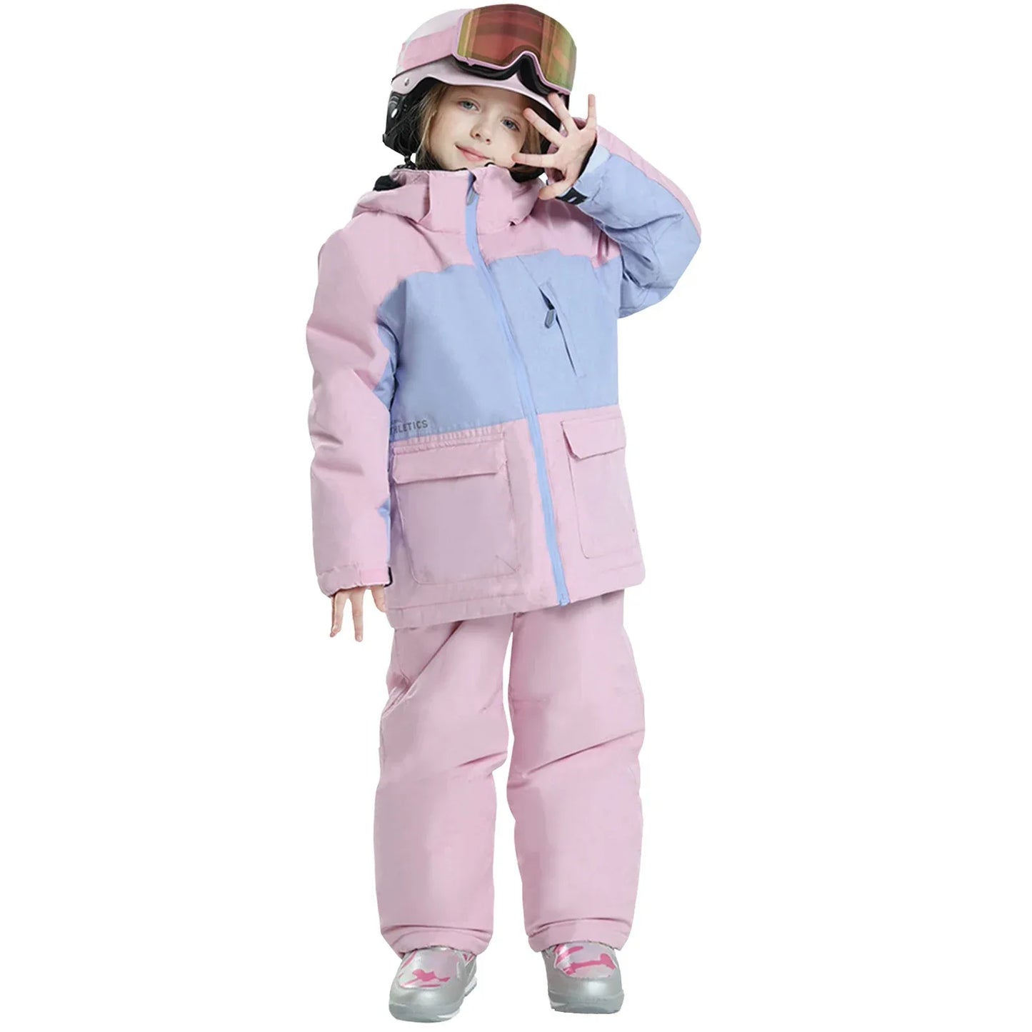 Kids Ski Suit Waterproof Warm Snow Gear For Winter - ToylandEU