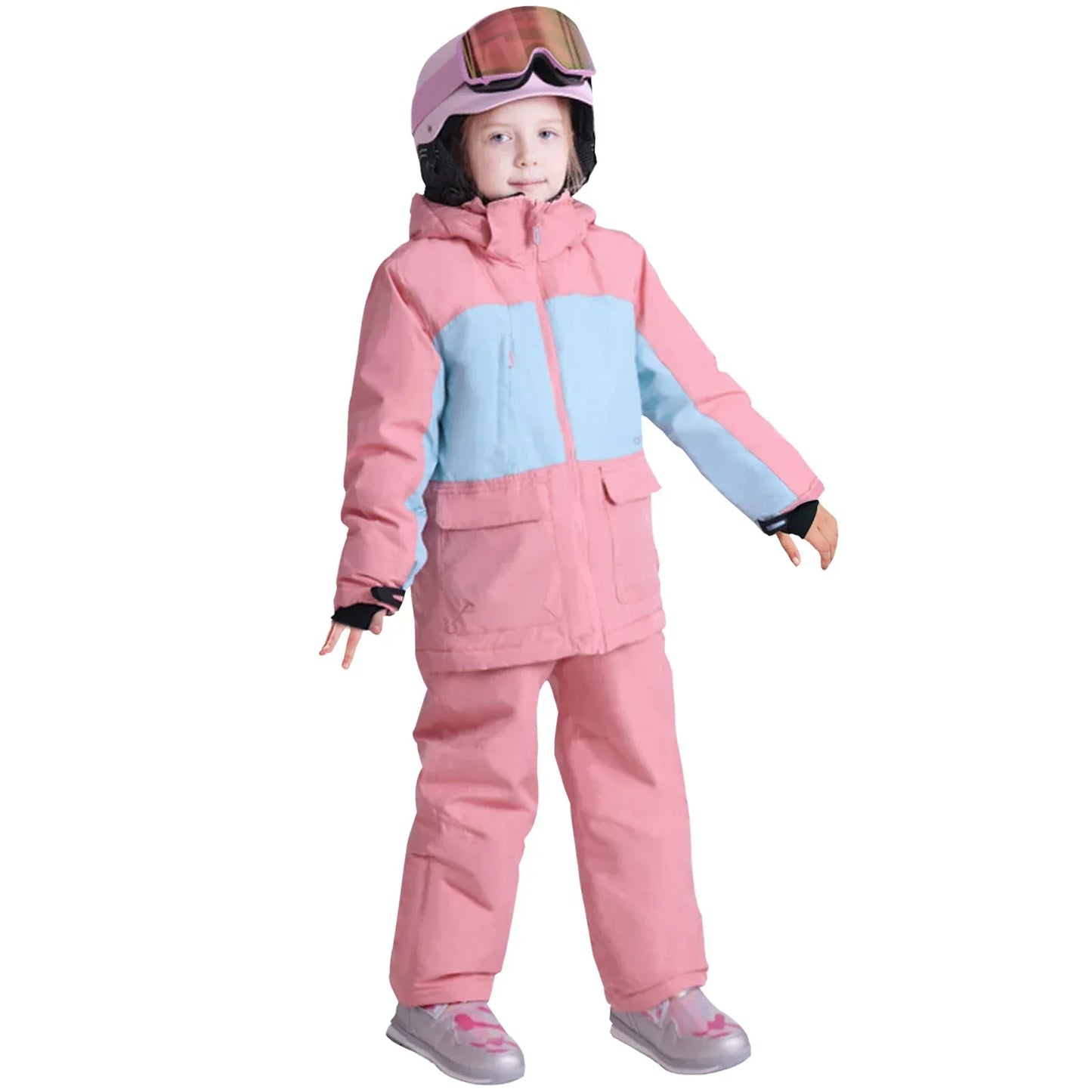 Kids Ski Suit Waterproof Warm Snow Gear For Winter - ToylandEU