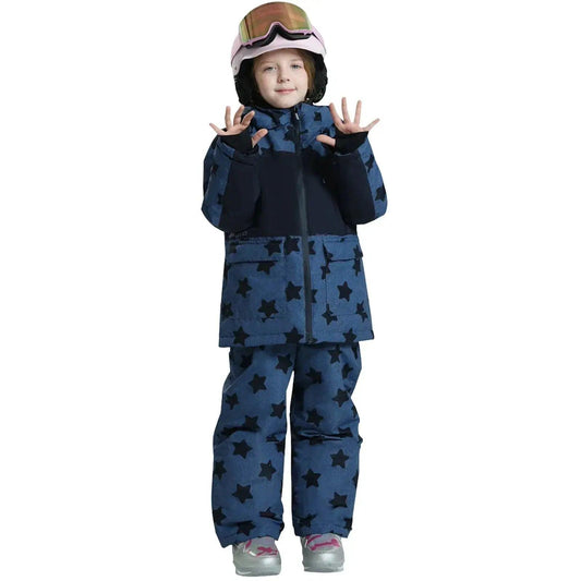  Kids Ski Suit Waterproof Winter Set For Boys Bundle -  ToylandEU™