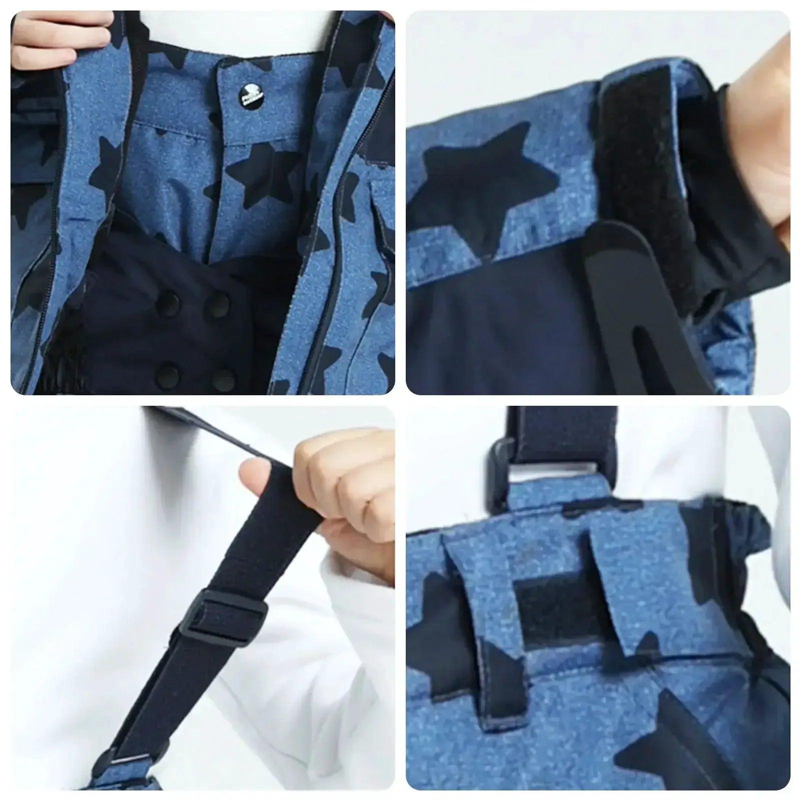  Kids Ski Suit Waterproof Winter Set For Boys Bundle -  ToylandEU™