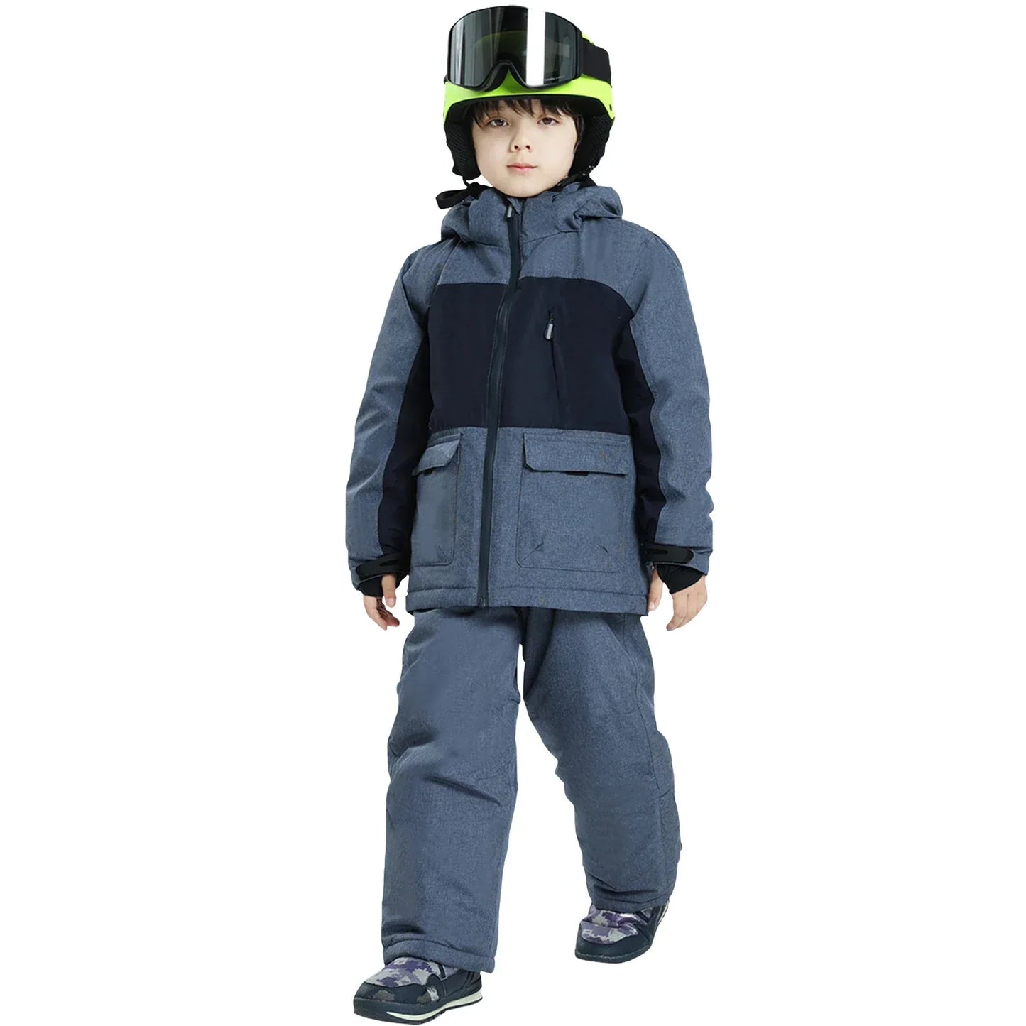 Kids Ski Suit Waterproof Winter Snow Set For Boys Bundle - ToylandEU