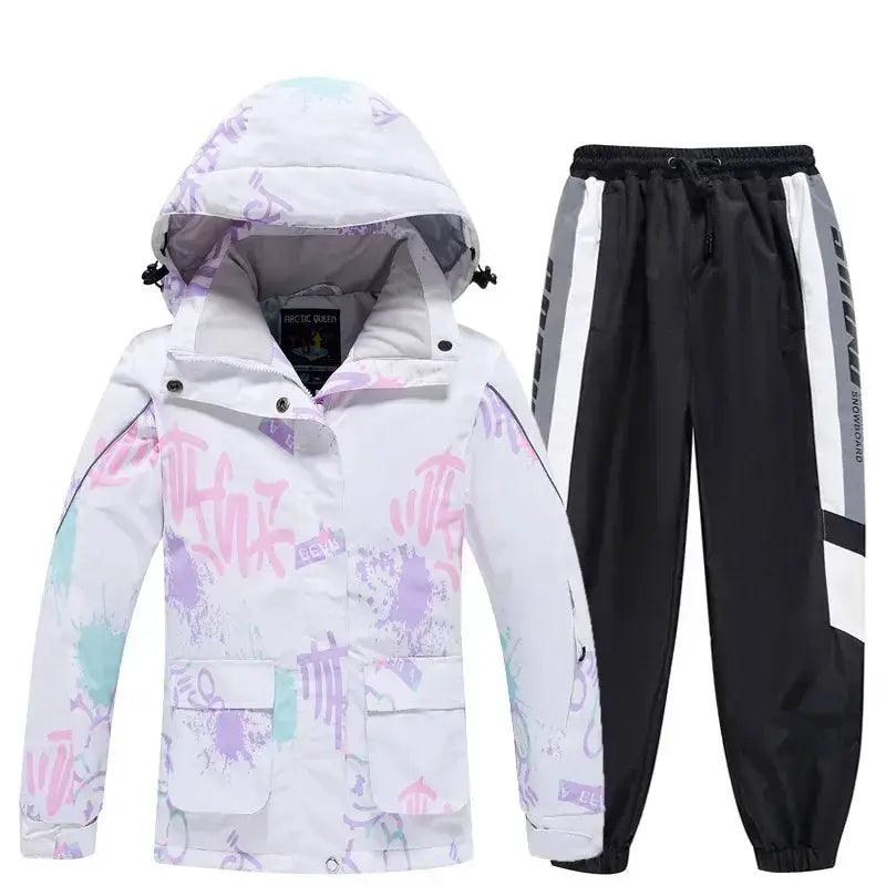  Kids Ski Suit Winter Waterproof Set With Windproof Jacket -  ToylandEU™