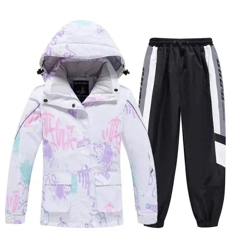 Kids Ski Suit Winter Waterproof Snow Set With Windproof Jacket - ToylandEU