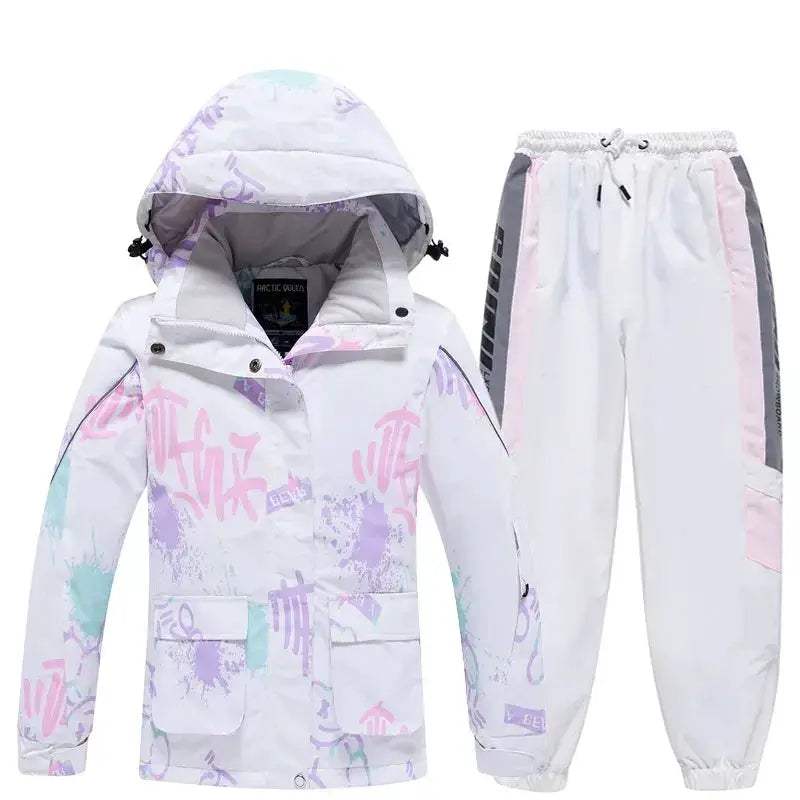 Kids Ski Suit Winter Waterproof Snow Set With Windproof Jacket - ToylandEU