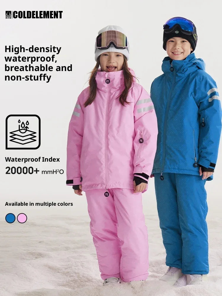 Kids Ski Suits For Boys And Girls Warm Outdoor Snowwear - ToylandEU