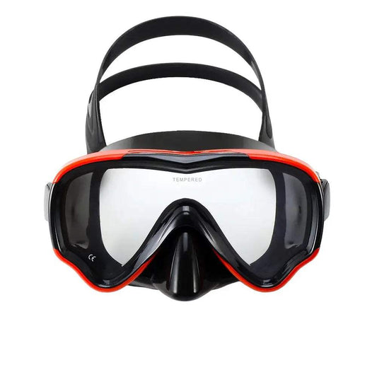 Professional Kids Snorkel Swim Mask Child Diving Mask Anti-Fog Swimming Goggles With Nose Cover For Snorkeling Swimming Training - ToylandEU