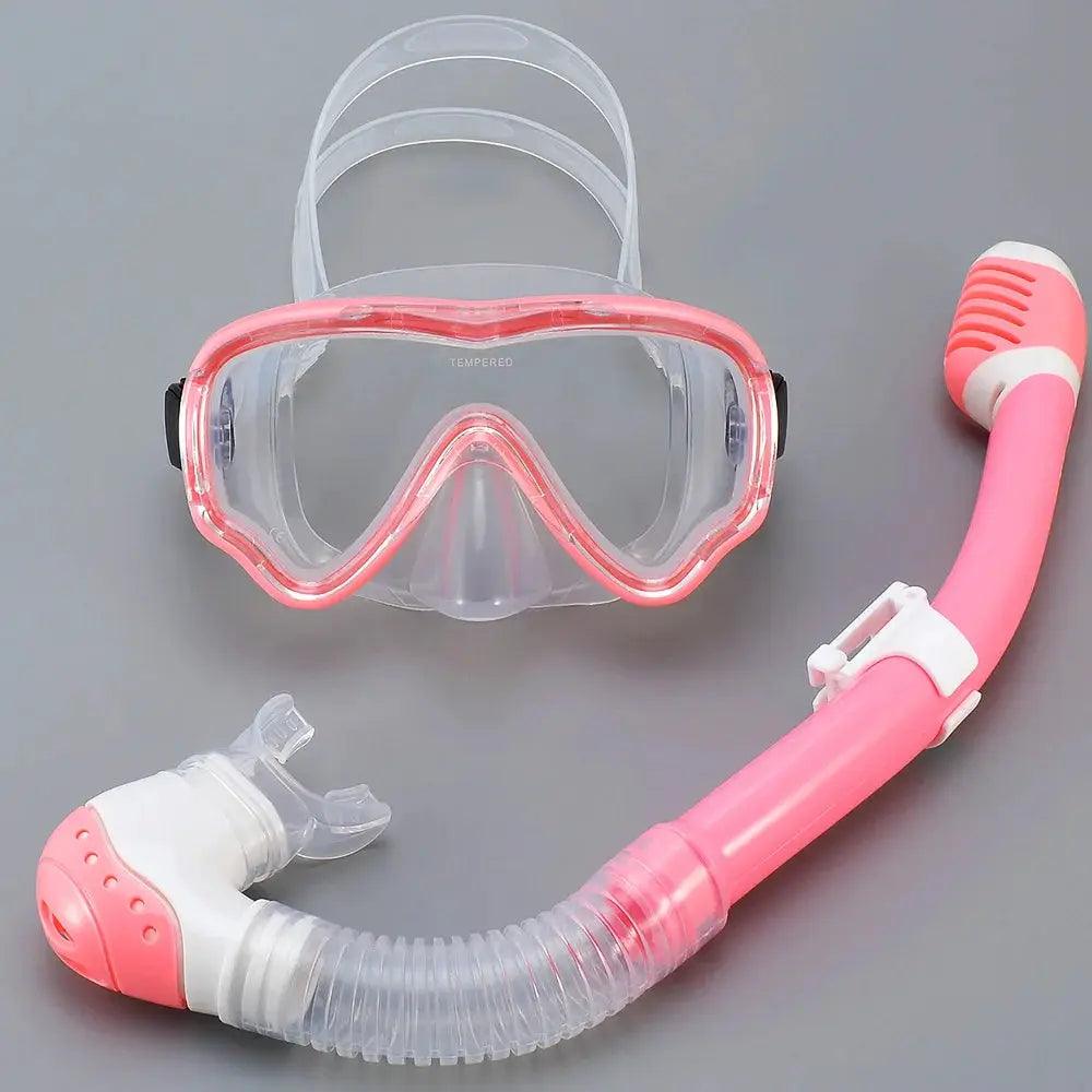  Kids Snorkel Mask Set With Anti Fog Panoramic View -  ToylandEU™