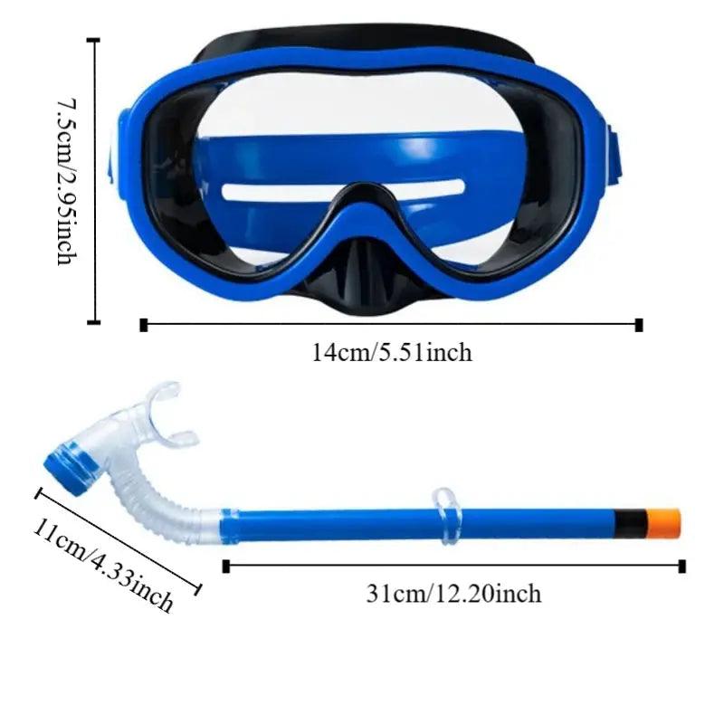  Kids Snorkel Set Anti Fog Goggles Uv Protection For Kids -  ToylandEU™