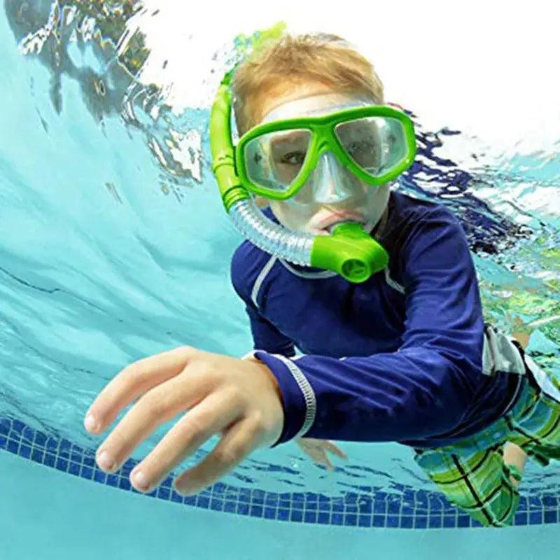  Kids Snorkel Set Antifog Mask Dry Snorkel For Beginners -  ToylandEU™