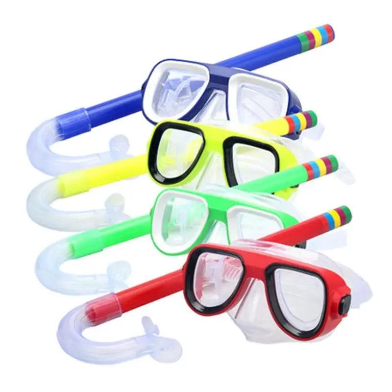  Kids Snorkel Set Dry Snorkel Anti Fog Goggles -  ToylandEU™