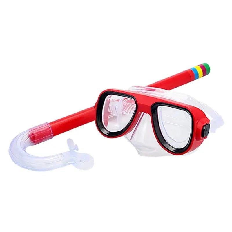  Kids Snorkel Set Dry Snorkel Anti Fog Goggles -  ToylandEU™