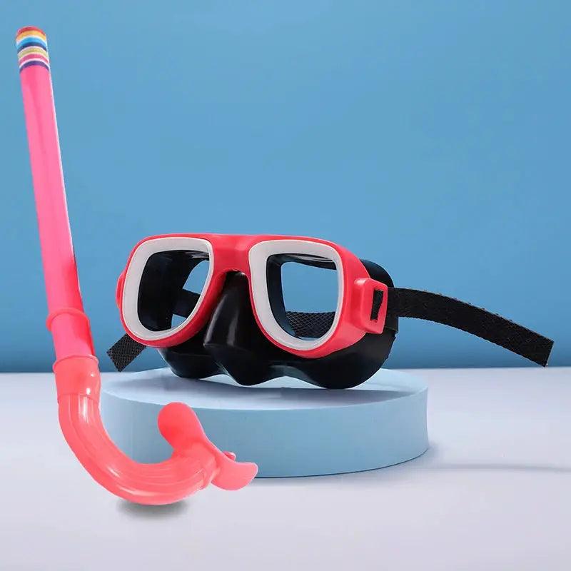  Kids Snorkeling Set Large Frame Goggles With Silicone -  ToylandEU™