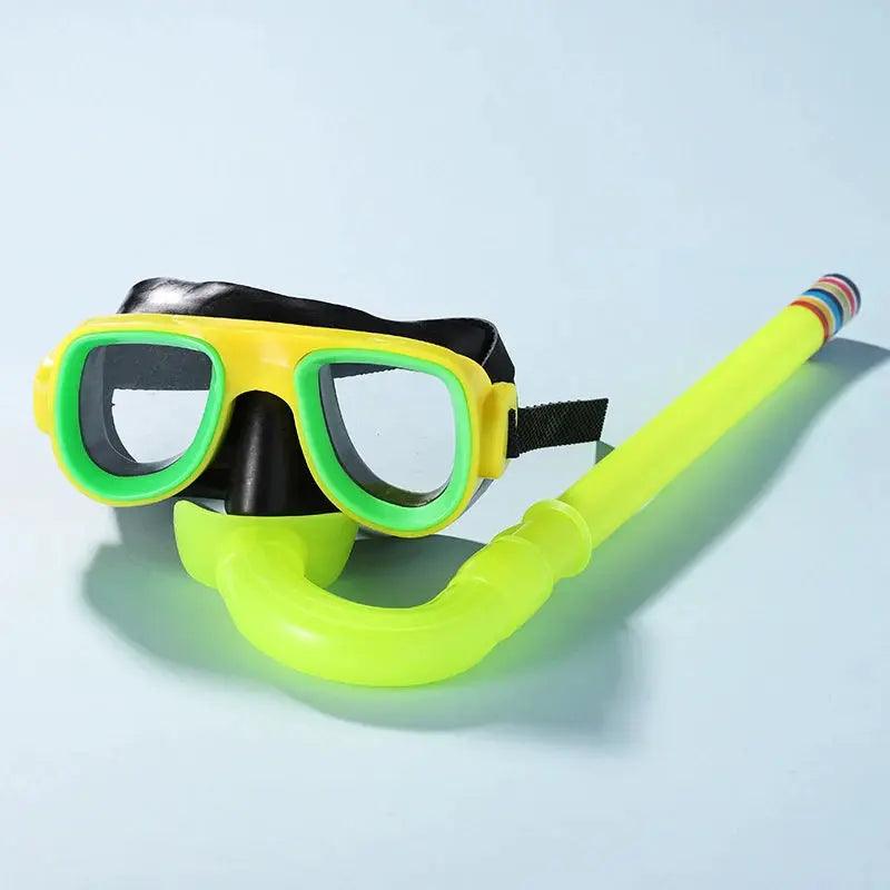  Kids Snorkeling Set Large Frame Goggles With Silicone -  ToylandEU™