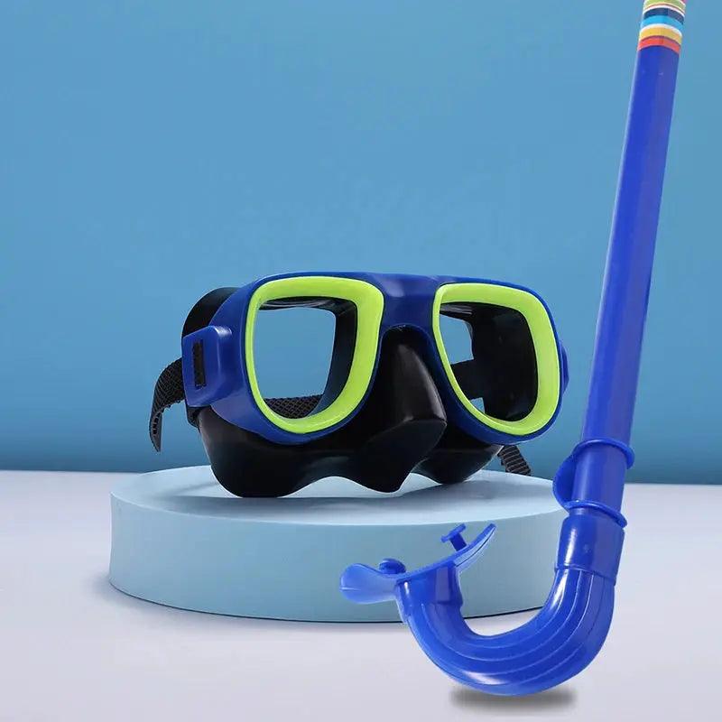  Kids Snorkeling Set Large Frame Goggles With Silicone -  ToylandEU™
